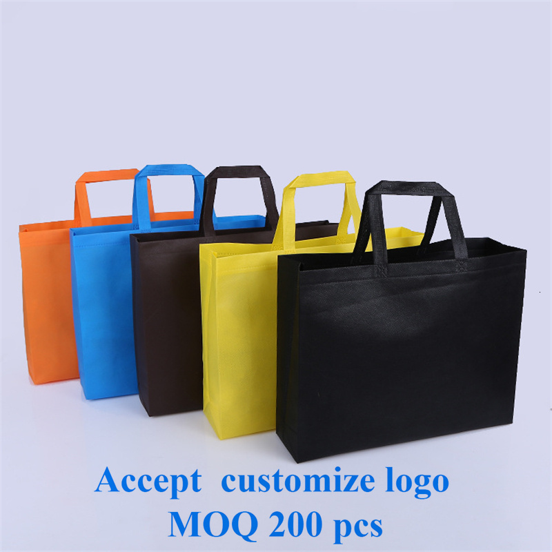 Shopping Bags 20 pieces arrival High Quality eco Nonwoven Bag With Handlefor Clothes christmas gift accept print 230628
Shopping Bags 20 pieces arrival High Quality eco Nonwoven Bag With Handlefor Clothes christmas gift accept print 230628