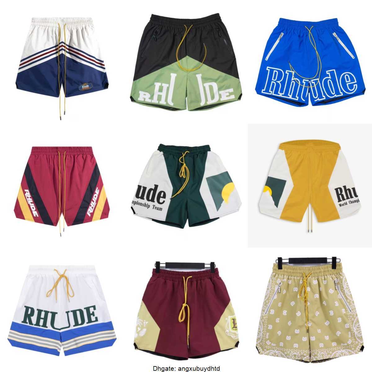 Rhude Shorts mens Fashion Beach Pants Sports Fitness Luxury High Quality Shorts Summer Casual Versatile Quick Drying Breathable Mesh Pants, 29
Rhude Shorts mens Fashion Beach Pants Sports Fitness Luxury High Quality Shorts Summer Casual Versatile Quick Drying Breathable Mesh Pants, 29
