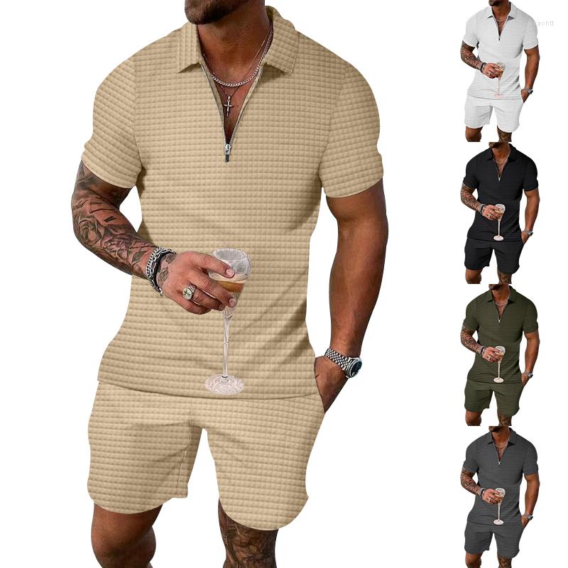 Men's Tracksuits Tracksuit Suit Casual Solid Color Printing Holiday POLO-Shirt Sportswear Fitness Sports 2 Sets Clothes Sweatpants Male, Black
Men's Tracksuits Tracksuit Suit Casual Solid Color Printing Holiday POLO-Shirt Sportswear Fitness Sports 2 Sets Clothes Sweatpants Male, Black
