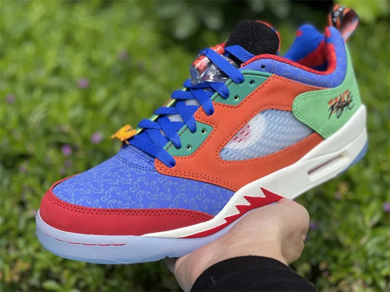 Colorful Freestyle Jumpman 5S Men Women Shoes Blue Red Fire Green Designer Basketball Shoes Outdoor Sneakers Size Available Fast Delivery With box, Split blue red green
Colorful Freestyle Jumpman 5S Men Women Shoes Blue Red Fire Green Designer Basketball Shoes Outdoor Sneakers Size Available Fast Delivery With box, Split blue red green