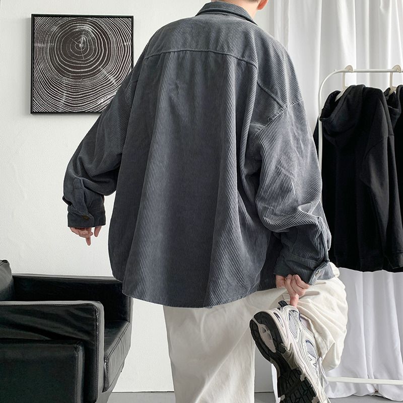 Men s Dress Shirts 2023 Spring Autume Mens Solid Long Sleeve Blouse Handsome Casual Basic Male Tops 230629