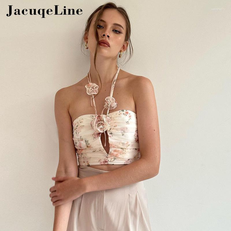 Women' Tanks Jacuqeline Hanging Neck Stand Floral Ruched Tube Tops Hollow Out Print Flower Tank Elegant Women Off Shoulder 2023 Summer, Blue
Women' Tanks Jacuqeline Hanging Neck Stand Floral Ruched Tube Tops Hollow Out Print Flower Tank Elegant Women Off Shoulder 2023 Summer, Blue