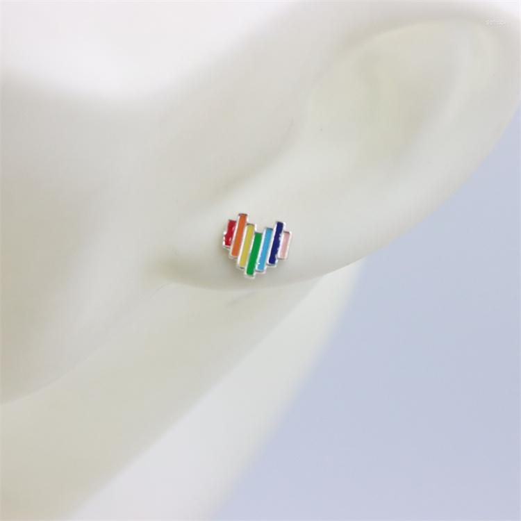 Stud Earrings ZFSILVER S925 Sterling Silver Fashion Trend Lovely Cute Color Heart Jewelry For Women Charm Party Students Girls
Stud Earrings ZFSILVER S925 Sterling Silver Fashion Trend Lovely Cute Color Heart Jewelry For Women Charm Party Students Girls