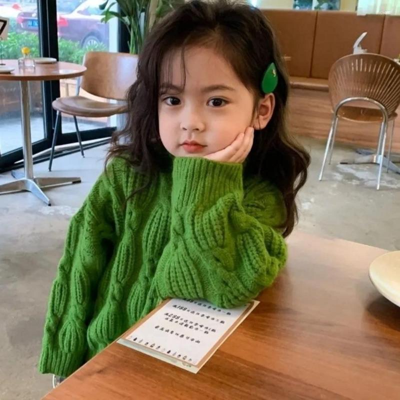 Pullover 1-9 Years Girls Kintted Sweaters Kids Turtleneck Solid Sweater For Girl Toddler Baby Children's Clothing 2 3 4 5 7 6 8, Green
Pullover 1-9 Years Girls Kintted Sweaters Kids Turtleneck Solid Sweater For Girl Toddler Baby Children's Clothing 2 3 4 5 7 6 8, Green