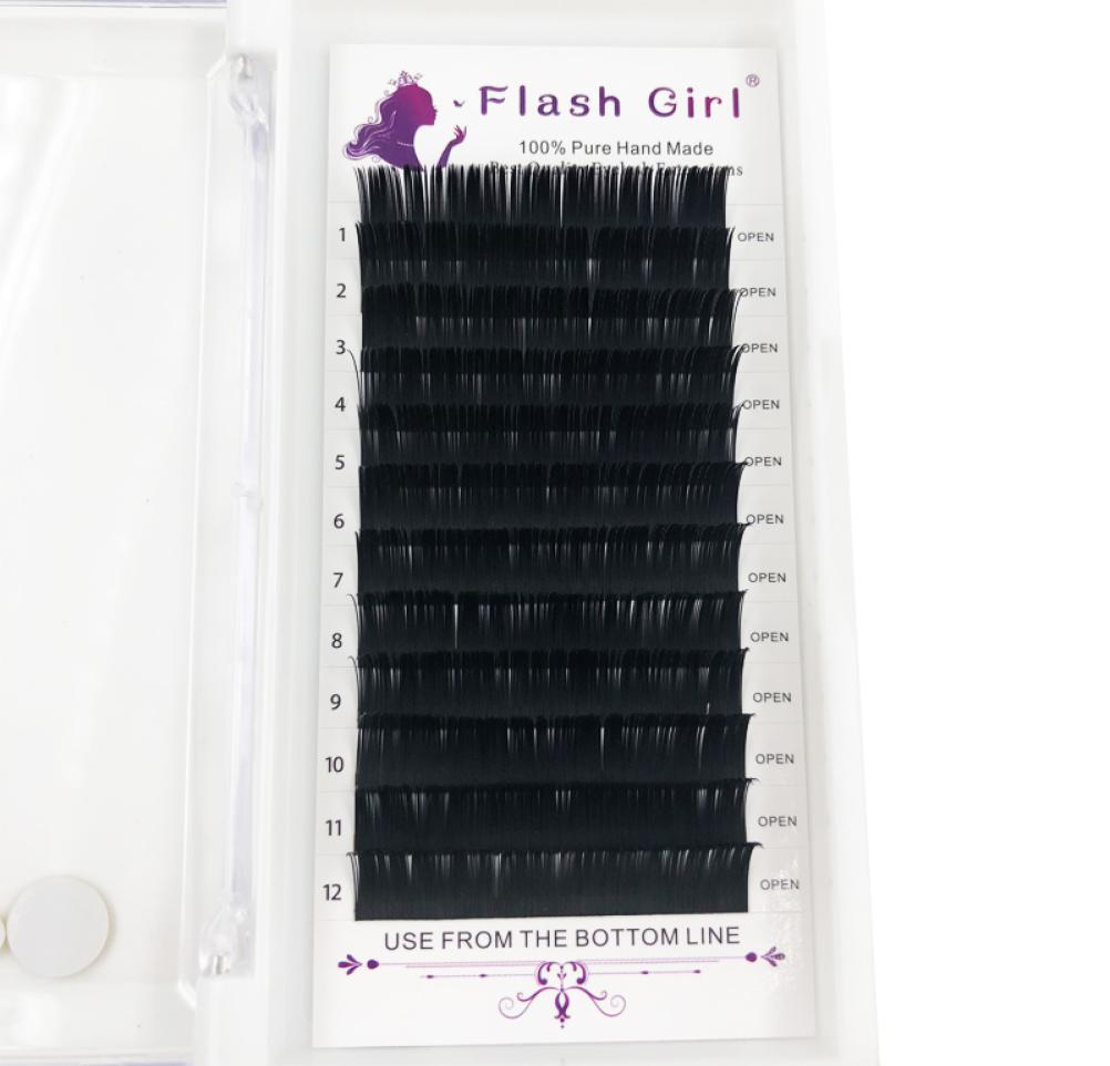 Whole Flash girl Classic Eyelash Extension Sample 020 13MM Lashes Individual Mink Eyelash Extension Private Label9790131
Whole Flash girl Classic Eyelash Extension Sample 020 13MM Lashes Individual Mink Eyelash Extension Private Label9790131