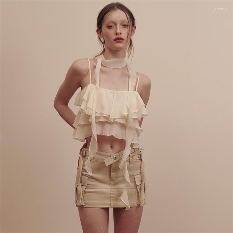Women' Tanks Women Clothing Top 2023 Spring Summer Fashionable Solid Color Slim Suspender Sexy Backless Vest Mesh Sweet For, Black
Women' Tanks Women Clothing Top 2023 Spring Summer Fashionable Solid Color Slim Suspender Sexy Backless Vest Mesh Sweet For, Black