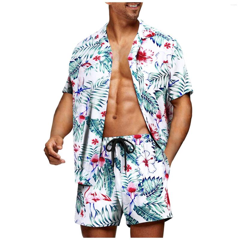 Men's Tracksuits Hawaiian Set Mens Printing Short Sleeve Summer Casual Floral Shirt Beach Two Piece Suit Fashion Men Sets, Yellow
Men's Tracksuits Hawaiian Set Mens Printing Short Sleeve Summer Casual Floral Shirt Beach Two Piece Suit Fashion Men Sets, Yellow