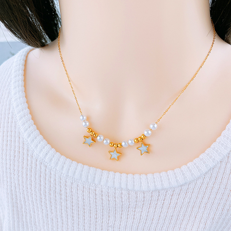 Popular Design Star Heart Butterfly Pendant Turquoise Necklace Jewelry