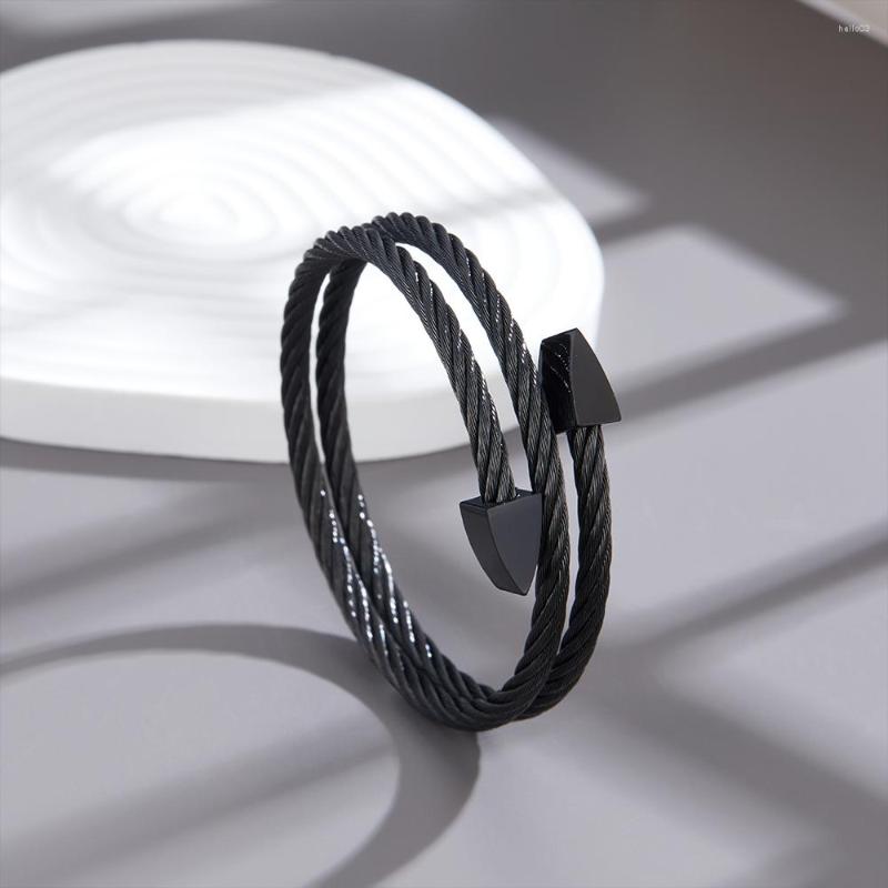 Bangle Stainless Steel Braid Women Men Adjustable Personalized Fashion Hand Jewelry Gifts Wholesale Jonc Inoxydable Femme
Bangle Stainless Steel Braid Women Men Adjustable Personalized Fashion Hand Jewelry Gifts Wholesale Jonc Inoxydable Femme