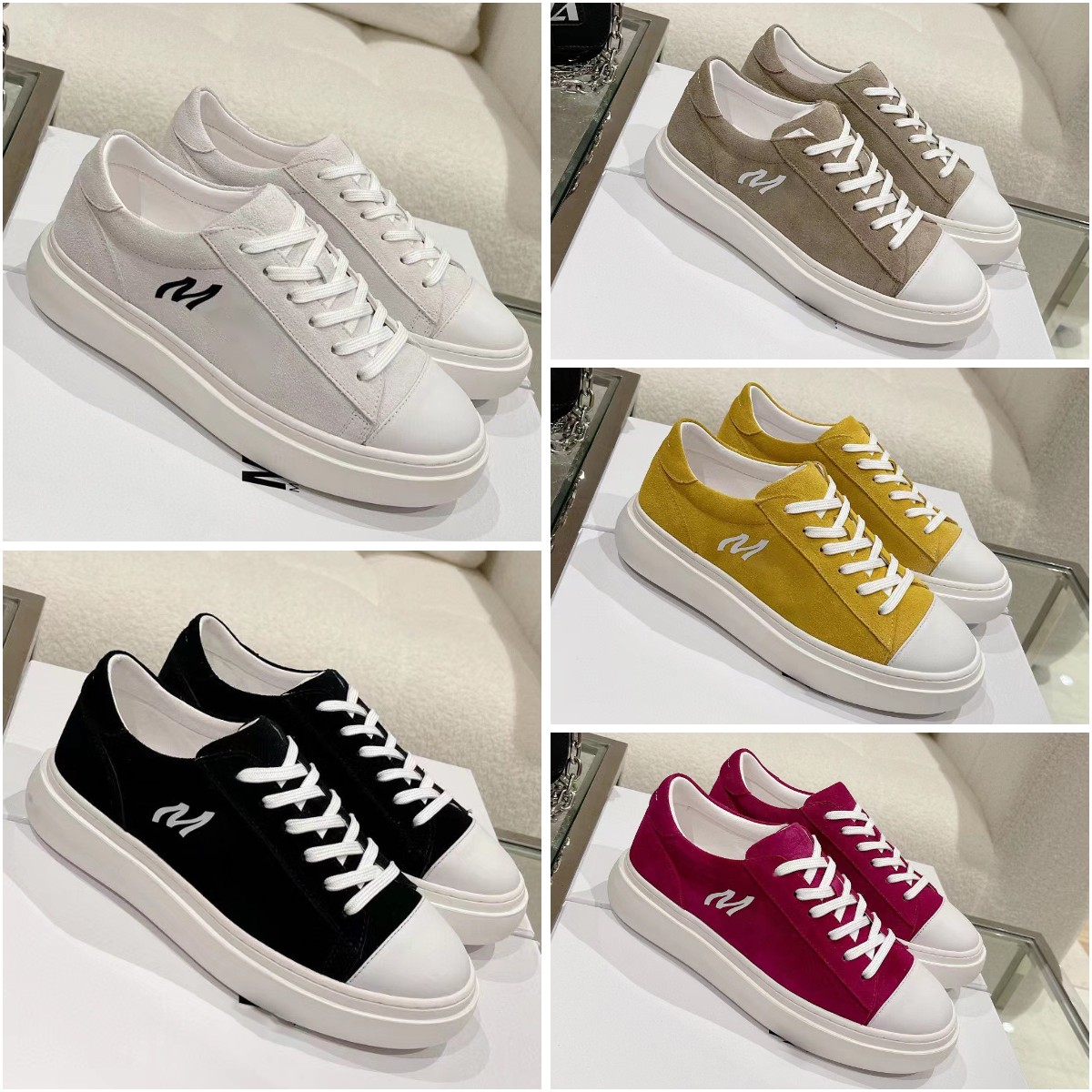 2023 New sneakers Designer Women MM6 Casual bread shoes Fashion classics rubber canvas high-quality sneakers Shoes Size 35-40, Color2
2023 New sneakers Designer Women MM6 Casual bread shoes Fashion classics rubber canvas high-quality sneakers Shoes Size 35-40, Color2