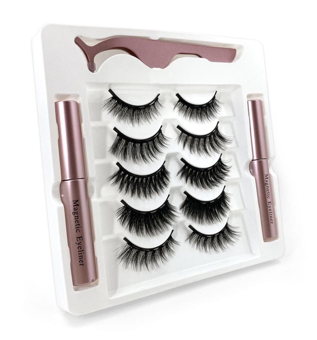 New 5Pairsset Magnetic Eyelashes 3D Mink Fake Eyelash Magnet Eyeliner False Eyelash Waterproof Liquid Long Lasting Eyelash Extens9475624
New 5Pairsset Magnetic Eyelashes 3D Mink Fake Eyelash Magnet Eyeliner False Eyelash Waterproof Liquid Long Lasting Eyelash Extens9475624