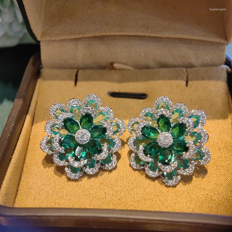 Stud Earrings Green Flower Small Blue Flowers Double Layer Zircon Mori Style Accessories Ear
Stud Earrings Green Flower Small Blue Flowers Double Layer Zircon Mori Style Accessories Ear