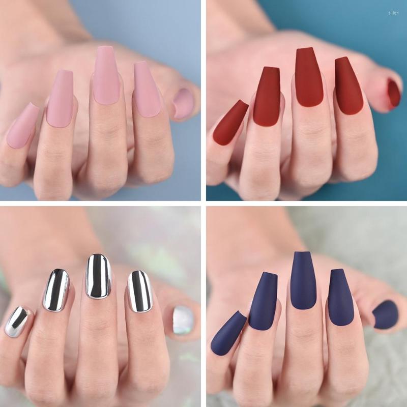 False Nails Finger Painted Nail Tips 24Pcs/Box Multiple Colors Women Removable Artificial Full Cover Acrylic Accessories Tools, Color 7
False Nails Finger Painted Nail Tips 24Pcs/Box Multiple Colors Women Removable Artificial Full Cover Acrylic Accessories Tools, Color 7