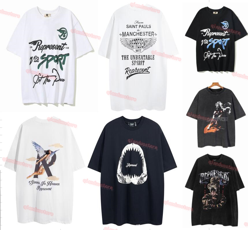 Designer Mens women T shirts Summer tee High Street Fashion leisure loose Cottons Represent Letter Graphic print Luxurys Brands Tops Clothing Size -XL, K111
Designer Mens women T shirts Summer tee High Street Fashion leisure loose Cottons Represent Letter Graphic print Luxurys Brands Tops Clothing Size -XL, K111