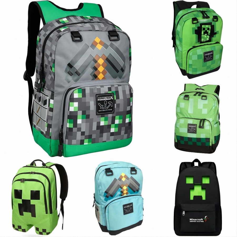 Minecraft Same backpack around the game outdoor bags sports Backpack Daypack Hiking backpack Travel backpack Mountaineering backpack a8qC#, Red
Minecraft Same backpack around the game outdoor bags sports Backpack Daypack Hiking backpack Travel backpack Mountaineering backpack a8qC#, Red