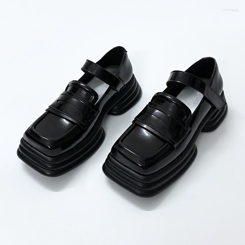 Dress Shoes US Size Japanese Style Mary Jane Women's Retro Thick Bottom Square Toe Uniform Black Oxfords Preppy, Black 001
Dress Shoes US Size Japanese Style Mary Jane Women's Retro Thick Bottom Square Toe Uniform Black Oxfords Preppy, Black 001