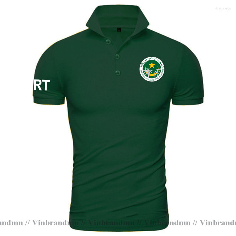 Men's Polos Mauritania Mauritanian MR MRT Polo Shirts Men Short Sleeve Fashion Brands Printed For Country Flag Clothing Nation Team Shirt, Blue
Men's Polos Mauritania Mauritanian MR MRT Polo Shirts Men Short Sleeve Fashion Brands Printed For Country Flag Clothing Nation Team Shirt, Blue