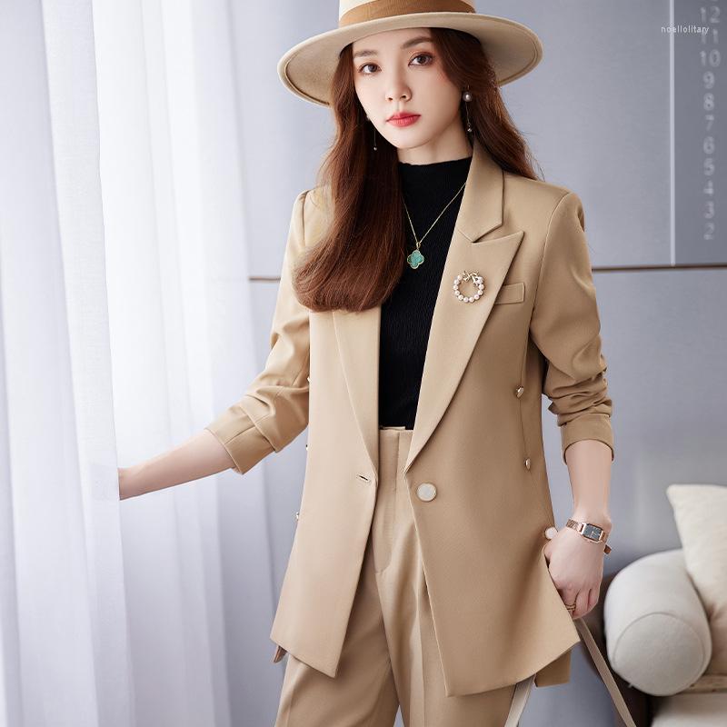 Women' Two Piece Pants Long Sleeve Fashion Solid Color Female Boutique Small Suit Jacket Two-Piece Set Work Uniforms Office Lady Formal, Blackcoat pants
Women' Two Piece Pants Long Sleeve Fashion Solid Color Female Boutique Small Suit Jacket Two-Piece Set Work Uniforms Office Lady Formal, Blackcoat pants