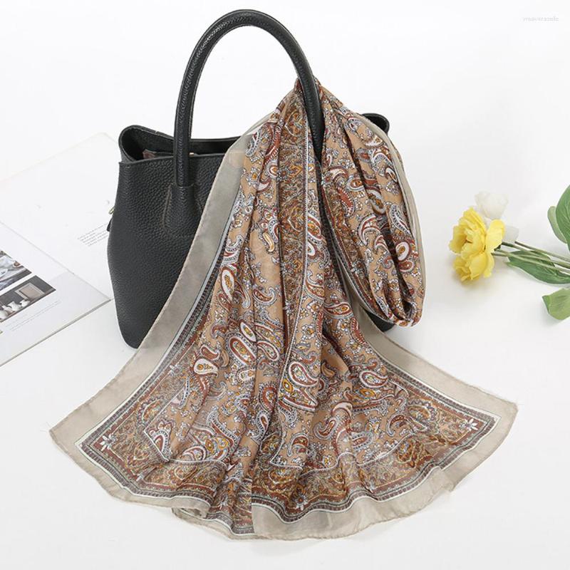 Scarves Spliced Colors Sunscreen Gauze 150 50cm Floral Patchwork Chiffon Silk Scarf Shawl High Quality Wrap Beach Cover-ups
Scarves Spliced Colors Sunscreen Gauze 150 50cm Floral Patchwork Chiffon Silk Scarf Shawl High Quality Wrap Beach Cover-ups