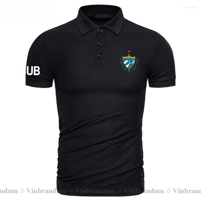 Men's Polos Cuba Cuban Polo Shirts Country Flag Design Men Short Sleeve Classic Brands Shirt Cotton Nation Team Fashion Casual Clothing, White
Men's Polos Cuba Cuban Polo Shirts Country Flag Design Men Short Sleeve Classic Brands Shirt Cotton Nation Team Fashion Casual Clothing, White