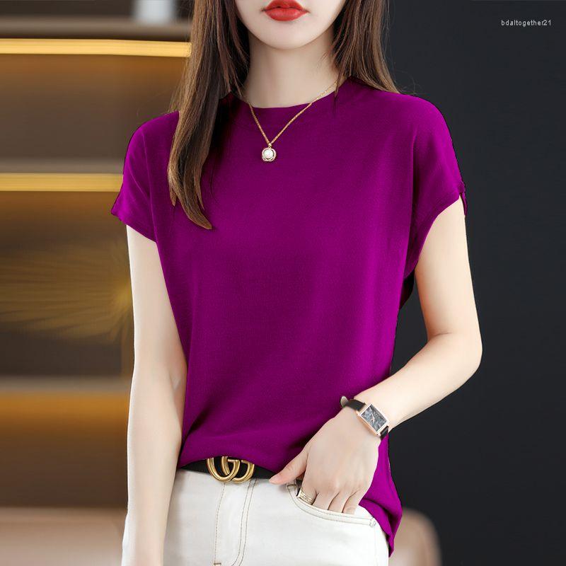 Women's Tanks Vintage Summer Crewneck Sleeveless T-shirt Loose Half Sleeve Ice Silk Thin Inner Versatile Knit Bottom Vest Top, Purple
Women's Tanks Vintage Summer Crewneck Sleeveless T-shirt Loose Half Sleeve Ice Silk Thin Inner Versatile Knit Bottom Vest Top, Purple