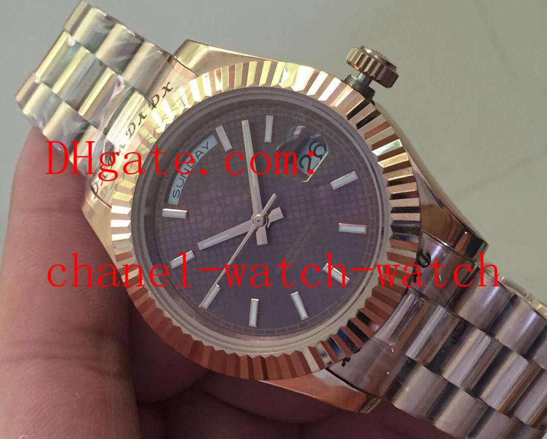 Top quality 18k Rose Gold Strap 41mm Mechanical Automatic Movement Mens Watch 228206 Men's Casual WristWatches, Customize
Top quality 18k Rose Gold Strap 41mm Mechanical Automatic Movement Mens Watch 228206 Men's Casual WristWatches, Customize