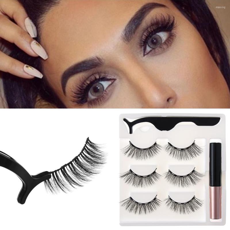 False Eyelashes 3Pairs/set Magnetic Magic Lashes With Liquid Eyeliner Kit Long-lasting Waterproof Eye Makeup Tools
False Eyelashes 3Pairs/set Magnetic Magic Lashes With Liquid Eyeliner Kit Long-lasting Waterproof Eye Makeup Tools