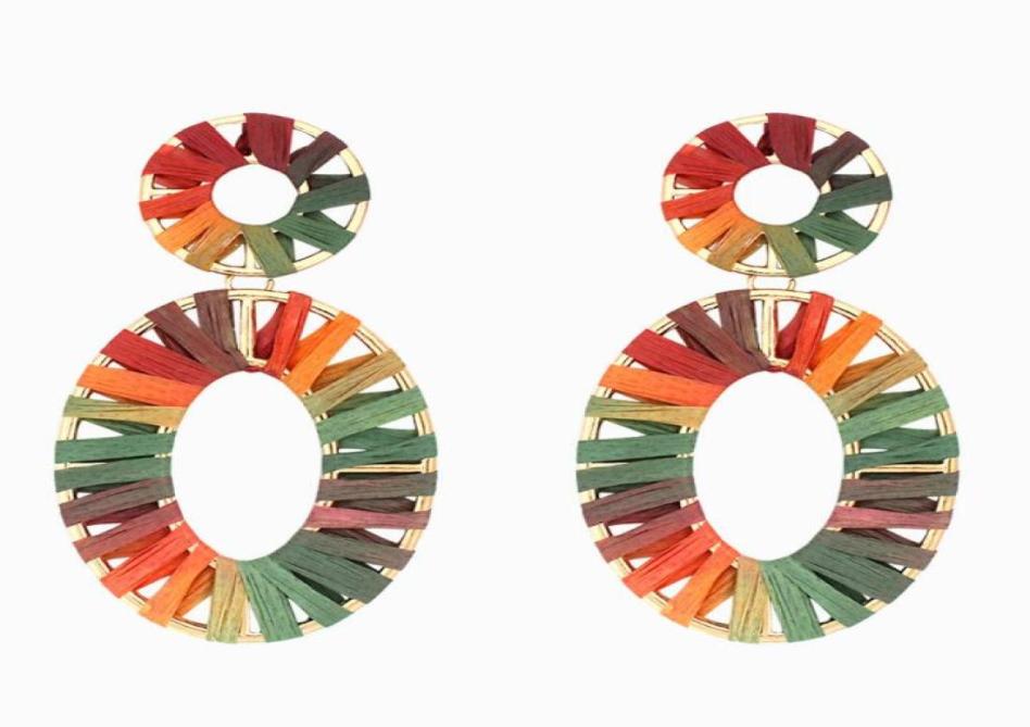 Handmade Raffia Earrings Lightweight Geometric Straw Dangle Earrings Gifts for Mom Sisters and Friends 1192217, Dark blue
Handmade Raffia Earrings Lightweight Geometric Straw Dangle Earrings Gifts for Mom Sisters and Friends 1192217, Dark blue