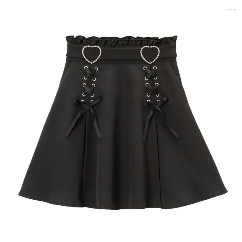 Skirts Fashion Black For Women High Waist Slimming A- Line Kawaii Skirt Anti Slip Hip Wrap Y2K Punk Safari Style
Skirts Fashion Black For Women High Waist Slimming A- Line Kawaii Skirt Anti Slip Hip Wrap Y2K Punk Safari Style