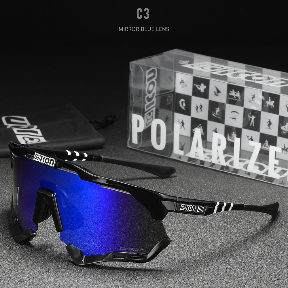 Outdoor Eyewear SCICON summer riding glasses TR90 large frame polarized outdoor sports sunglasses original packaging sc2021