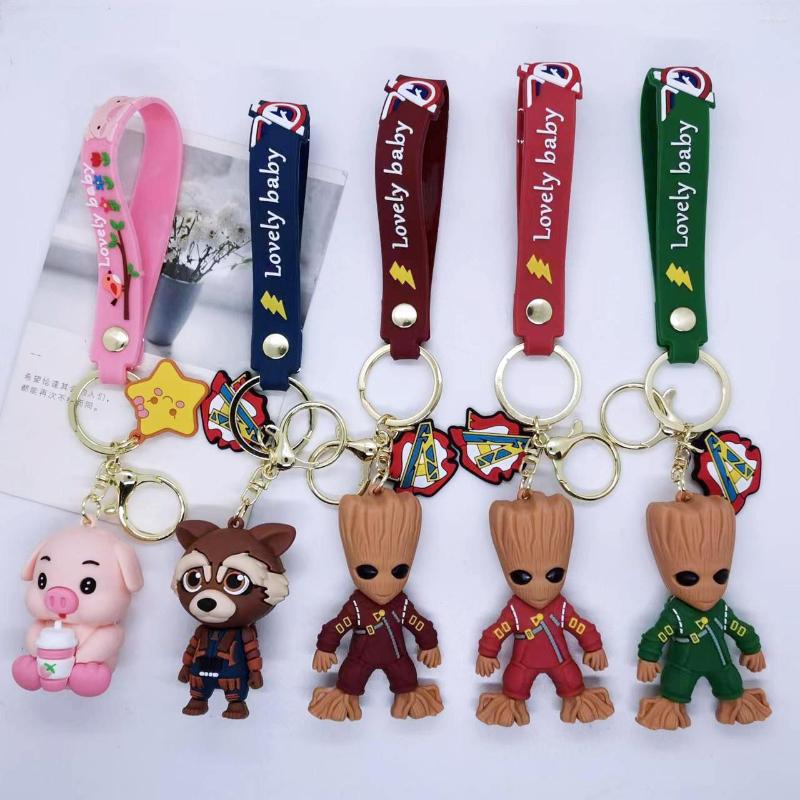 Keychains Creative Small Tree Man Raccoon Doll Keychain Charm Couple Bags Car Key Chain Accessories Gift
Keychains Creative Small Tree Man Raccoon Doll Keychain Charm Couple Bags Car Key Chain Accessories Gift