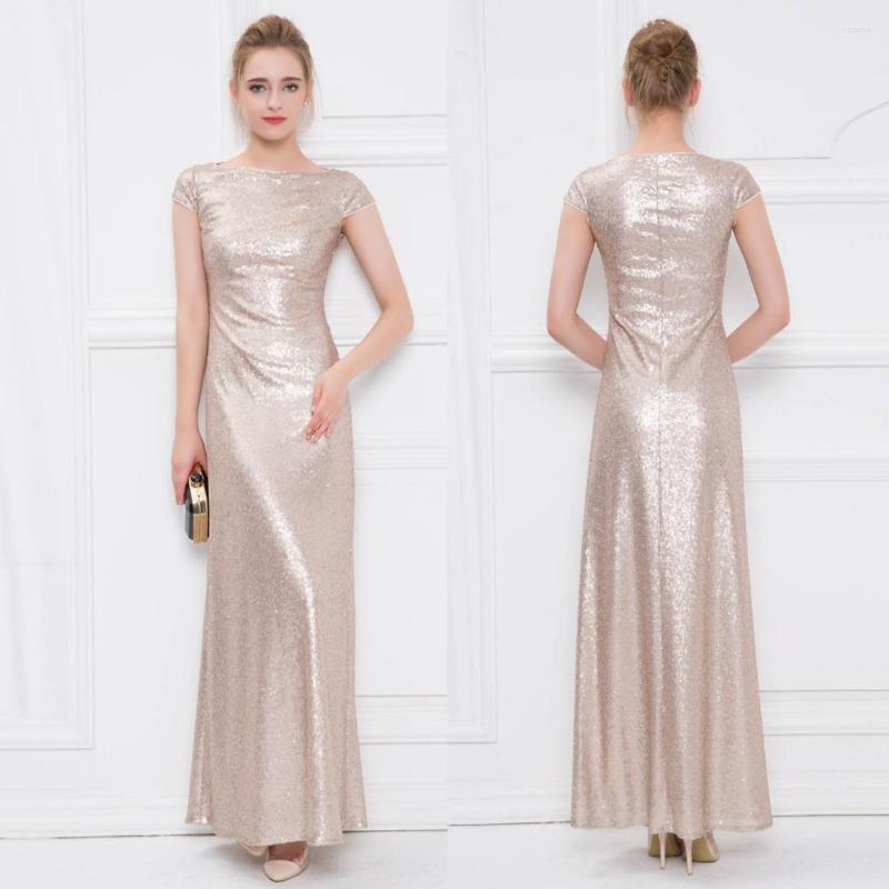 Party Dresses 2023 Boat Neck Cap Sleeve Floor-length Sequined Long Formal Gown Prom Evening Champagne Us Size 4 6 8 10 12
Party Dresses 2023 Boat Neck Cap Sleeve Floor-length Sequined Long Formal Gown Prom Evening Champagne Us Size 4 6 8 10 12