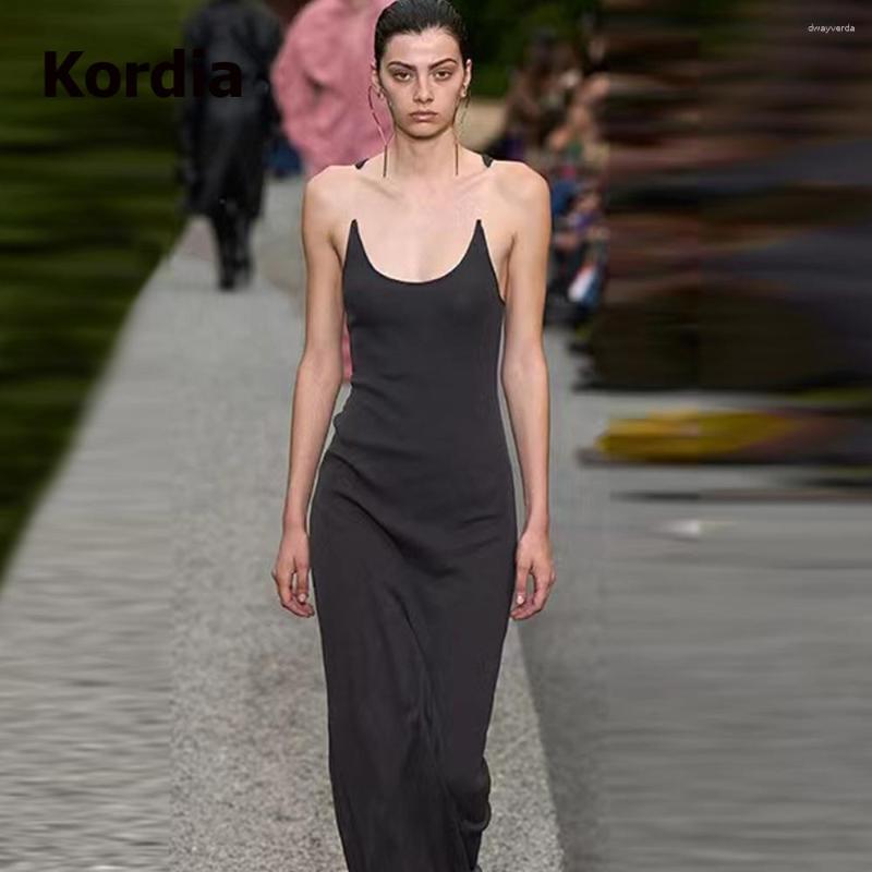 Casual Dresses Kordia Runway 2023 Midi For Women Summer Sleeveless Backless Streetwear Y2k Clothes Mujer Causal Wears, Picture shown
Casual Dresses Kordia Runway 2023 Midi For Women Summer Sleeveless Backless Streetwear Y2k Clothes Mujer Causal Wears, Picture shown