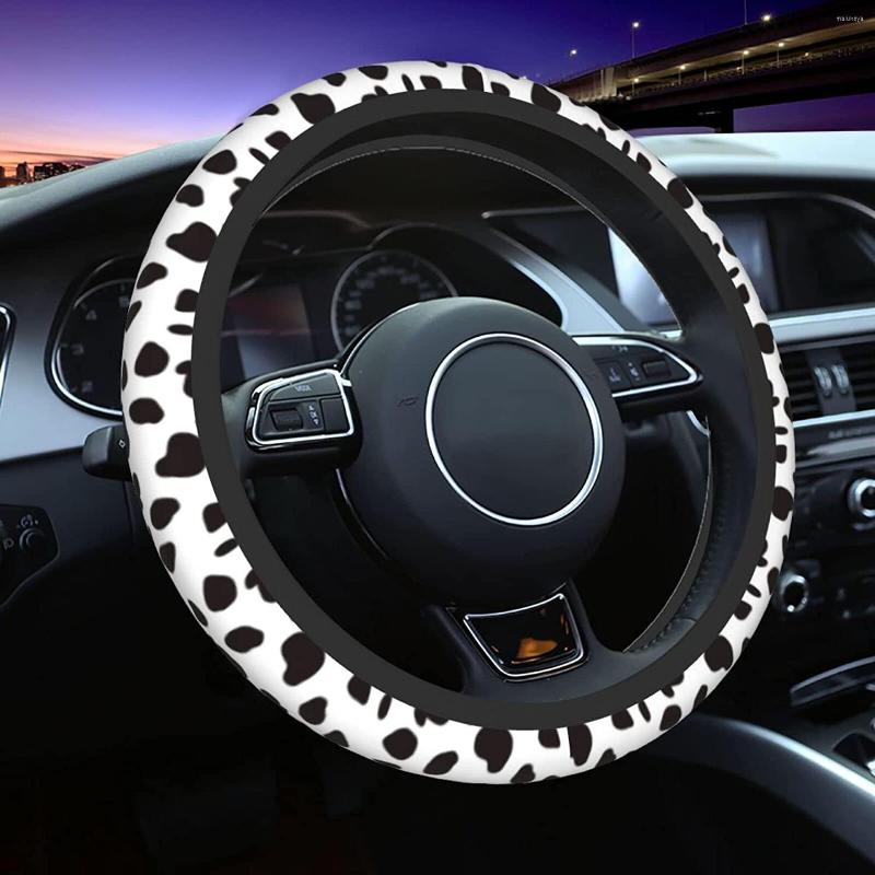 Steering Wheel Covers Dalmatian Spots Cover Universal Fit 15 Inch Neoprene Anti-Slip Breathable Auto Car Wheels Protector
Steering Wheel Covers Dalmatian Spots Cover Universal Fit 15 Inch Neoprene Anti-Slip Breathable Auto Car Wheels Protector