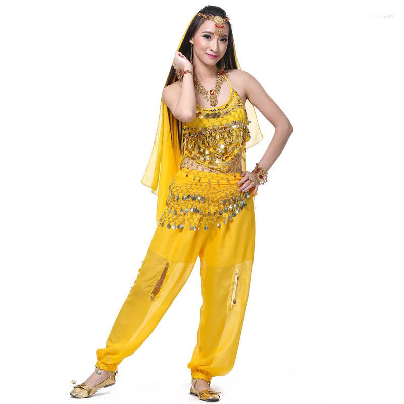 Stage Wear Women Bollywood Bellydance Costume Oriental Belly Dance Costumes Set For Sale 5 Pieces Top Pants Veil Scarf Belt Dress, White
Stage Wear Women Bollywood Bellydance Costume Oriental Belly Dance Costumes Set For Sale 5 Pieces Top Pants Veil Scarf Belt Dress, White