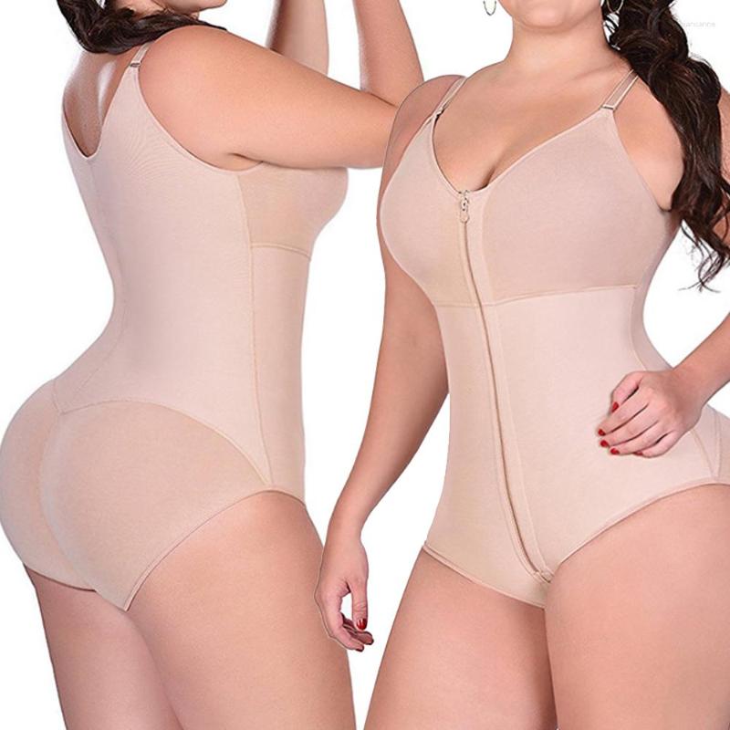 Women's Shapers NEMOLEMON Overbust Waist Trainer Slimming Shaper Control Panties Bust Push Up Shapewear BuLifter Zip Bodysuit Plus Size 6X, Beige 
Women's Shapers NEMOLEMON Overbust Waist Trainer Slimming Shaper Control Panties Bust Push Up Shapewear BuLifter Zip Bodysuit Plus Size 6X, Beige