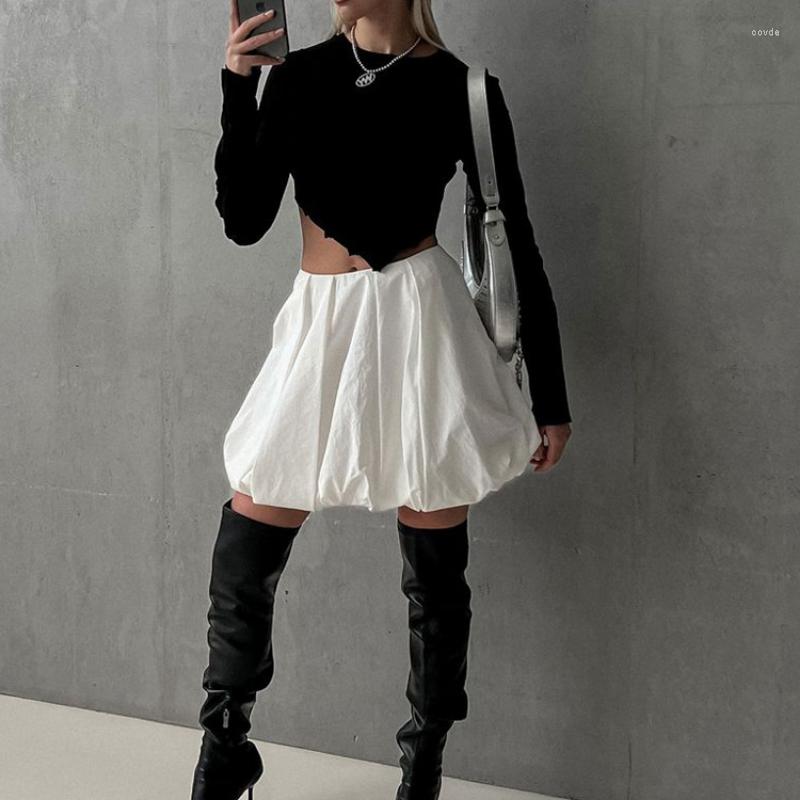 Skirts Elegant Fashion Summer High Waist A-line Mini Skirt Y2K Clothes Ins Sexy Women Pleated, White
Skirts Elegant Fashion Summer High Waist A-line Mini Skirt Y2K Clothes Ins Sexy Women Pleated, White