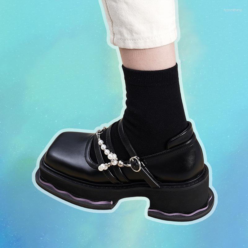 Dress Shoes 2023 Women Square Toe Thick-soled Girl's Loafers Patent Leather Mary Jane Japanese JK Muffin Thick Heel Pearl, White
Dress Shoes 2023 Women Square Toe Thick-soled Girl's Loafers Patent Leather Mary Jane Japanese JK Muffin Thick Heel Pearl, White