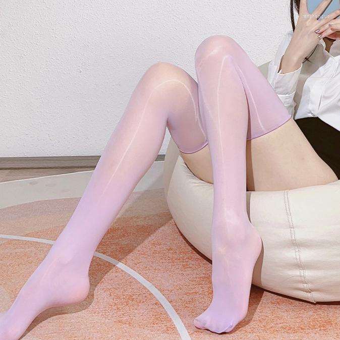 Women Socks Sexy 8D Stockings Solid Color Borderless Oily Long For Women's Lingerie Silk Slip Over The Knee Thigh, Black
Women Socks Sexy 8D Stockings Solid Color Borderless Oily Long For Women's Lingerie Silk Slip Over The Knee Thigh, Black