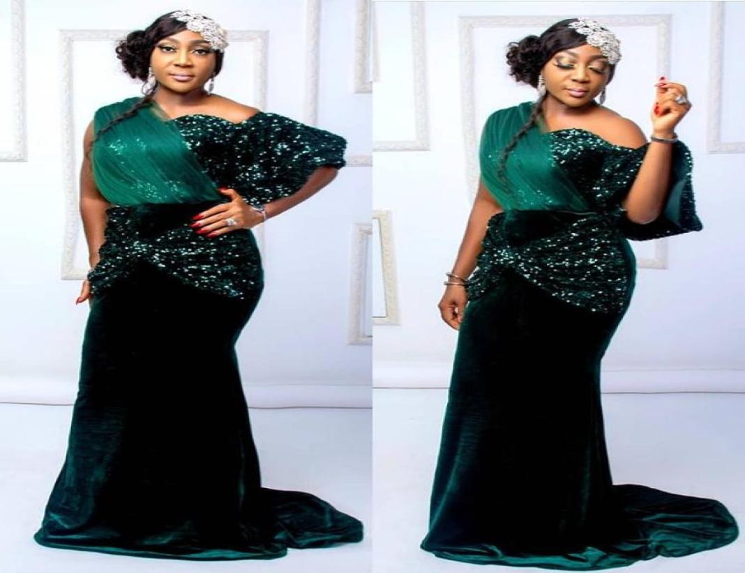 2021 Plus Size Arabic Aso Ebi Dark Green Mermaid Prom Dresses One Shoulder Velvet Evening Formal Party Second Reception Gowns ZJ224964730, Light purple
2021 Plus Size Arabic Aso Ebi Dark Green Mermaid Prom Dresses One Shoulder Velvet Evening Formal Party Second Reception Gowns ZJ224964730, Light purple