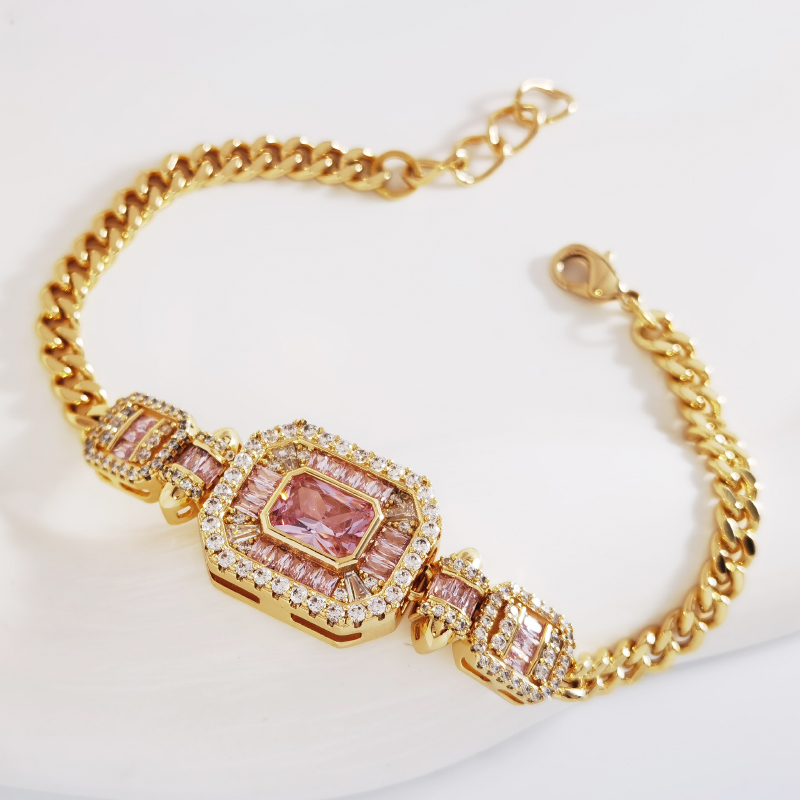 Luxury Women's Charm Bracelet for Ladies Christmas Bijoux Gifts Trendy CZ Stone Rose Gold Hand Jewelry Bracelets Jewelry
Luxury Women's Charm Bracelet for Ladies Christmas Bijoux Gifts Trendy CZ Stone Rose Gold Hand Jewelry Bracelets Jewelry