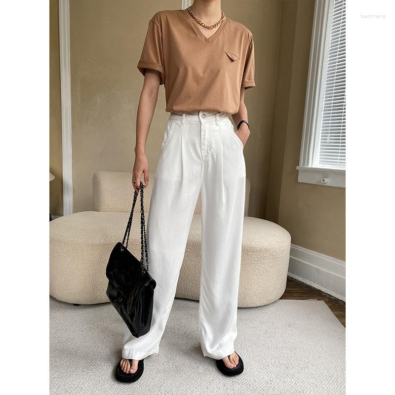 Women's T Shirts Fashion Pocket 2023 Summer Tops Trendy And Thin V-neck Simple Loose Short-sleeved All-match T-shirt, Black
Women's T Shirts Fashion Pocket 2023 Summer Tops Trendy And Thin V-neck Simple Loose Short-sleeved All-match T-shirt, Black