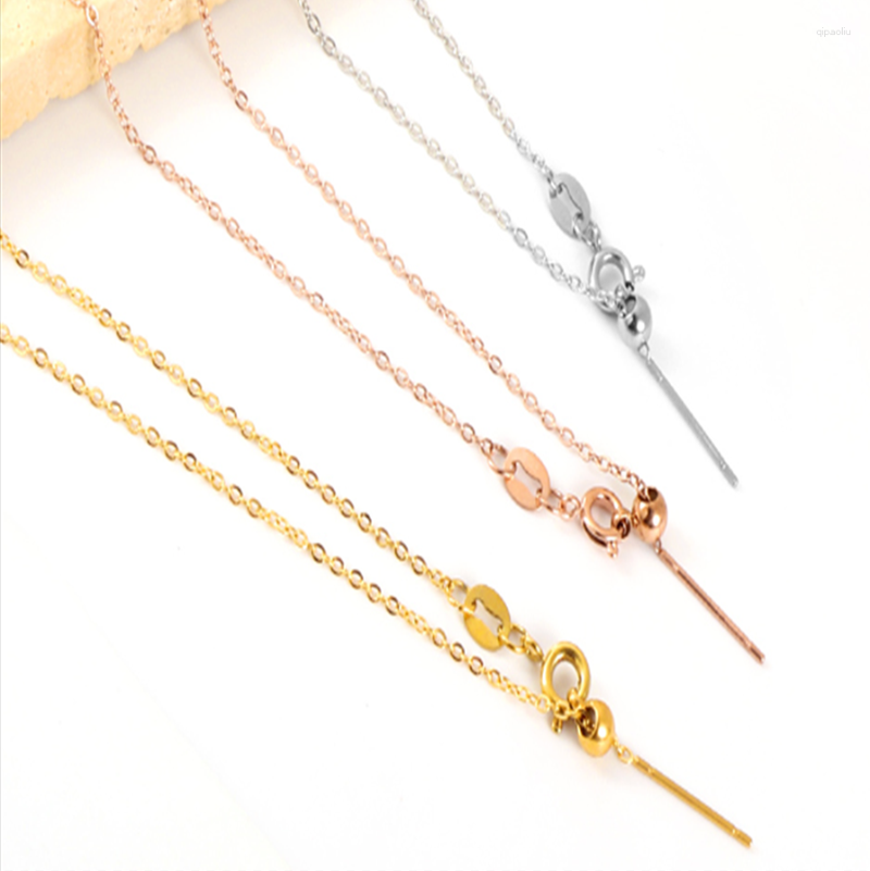 Chains ASON Think Cross Chain Sliding Clasp Tail Simple Needle For Jewelry Adjustable Necklace Diy Accessories Making Supplies
Chains ASON Think Cross Chain Sliding Clasp Tail Simple Needle For Jewelry Adjustable Necklace Diy Accessories Making Supplies