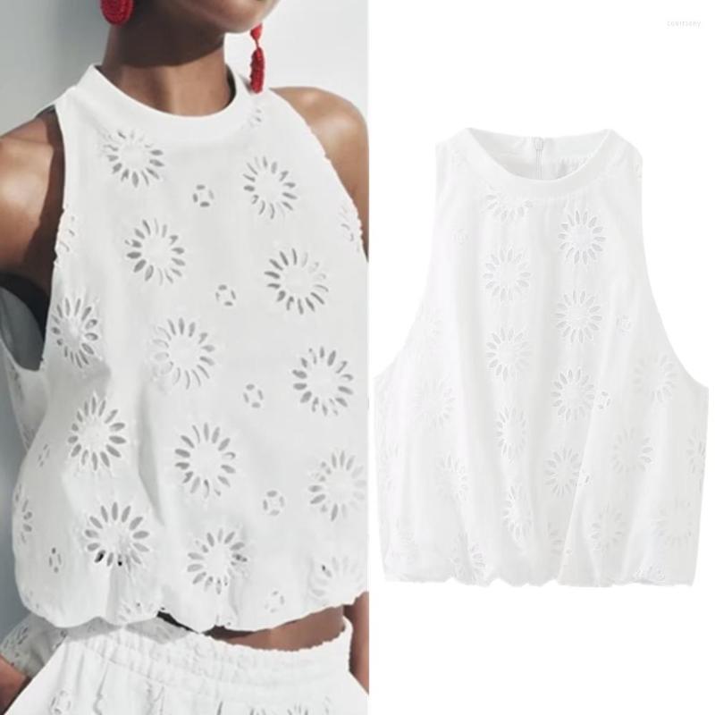 Women' Tanks Maxdutti Embroidered French Country Style Hollow High Waist Women Short Sleeveless Shirt Pure Cotton Casual Top, White
Women' Tanks Maxdutti Embroidered French Country Style Hollow High Waist Women Short Sleeveless Shirt Pure Cotton Casual Top, White