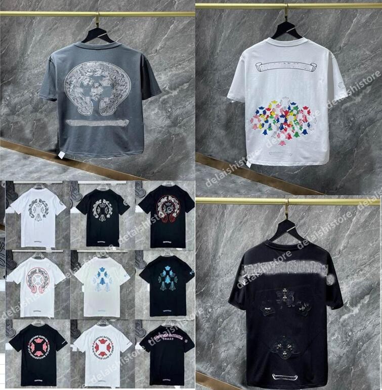 Classics Mens t Shirts Heart High Quality Brand Crew Neck Chromes Short Sleeves Tops Tees Ch T-shirts Sweater Casual Horseshoe Sanskrit, C12
Classics Mens t Shirts Heart High Quality Brand Crew Neck Chromes Short Sleeves Tops Tees Ch T-shirts Sweater Casual Horseshoe Sanskrit, C12