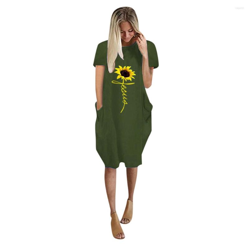 Casual Dresses Womens Jumper Ladies Oversized Baggy Short Sleeve Pocket Pullover Mini Dress Evening Loose Women' Summer, Gray
Casual Dresses Womens Jumper Ladies Oversized Baggy Short Sleeve Pocket Pullover Mini Dress Evening Loose Women' Summer, Gray