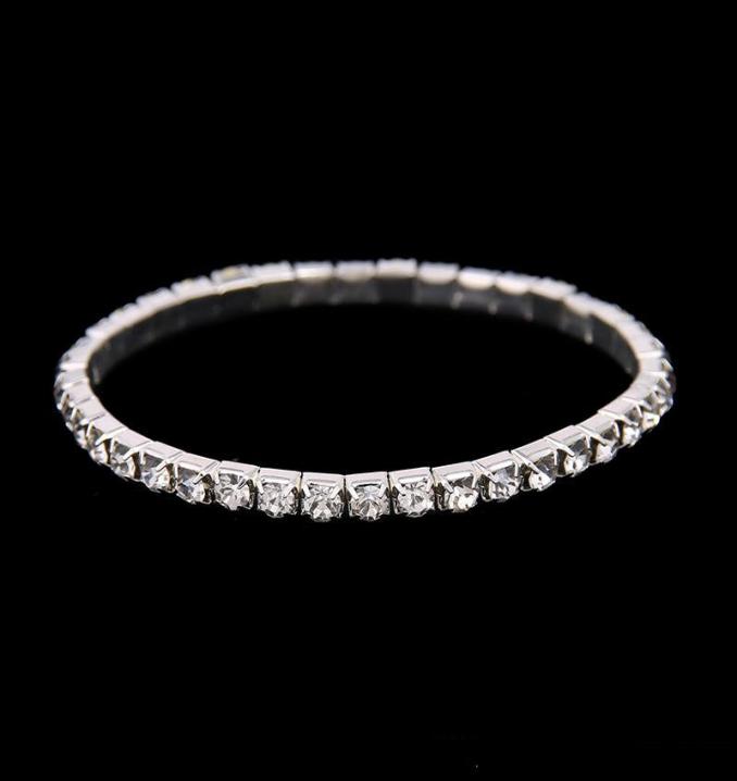 Silver Gold Plated Stretch Bracelet Exquisite 3 Row Rhinestone Stretch Bangle for Bride Party Evening Prom Homecoming Bridal Acces8472806
Silver Gold Plated Stretch Bracelet Exquisite 3 Row Rhinestone Stretch Bangle for Bride Party Evening Prom Homecoming Bridal Acces8472806