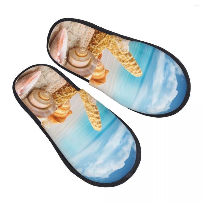Slippers Starfish And Seashells On The Beach Slipper For Women Men Fluffy Winter Warm Indoor, Black
Slippers Starfish And Seashells On The Beach Slipper For Women Men Fluffy Winter Warm Indoor, Black