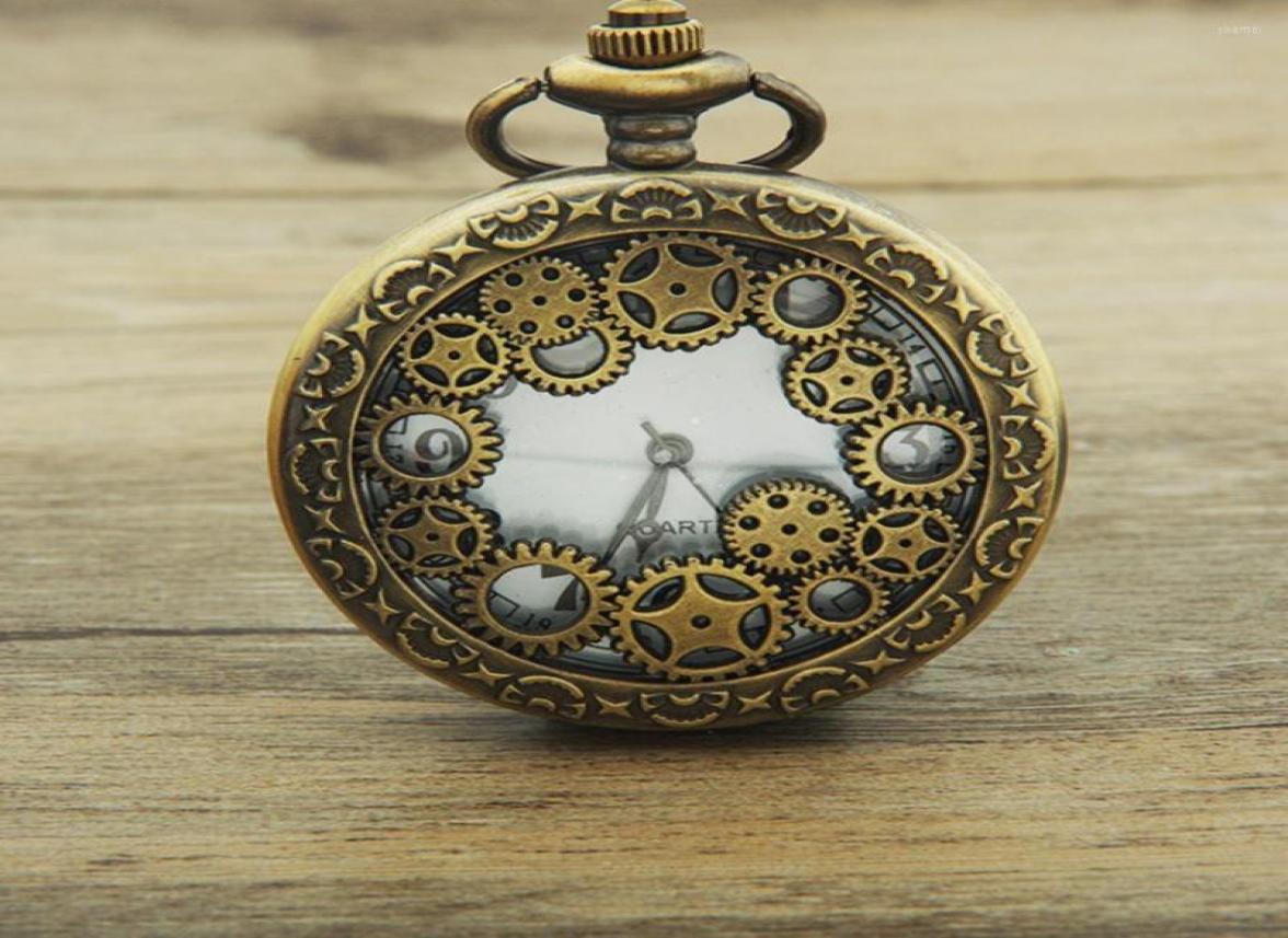 Pocket Watches Retro Watch Hollow Gear Antique Pendant Arabics Numbers Quartz Analog Gift7147878, Bronze
Pocket Watches Retro Watch Hollow Gear Antique Pendant Arabics Numbers Quartz Analog Gift7147878, Bronze