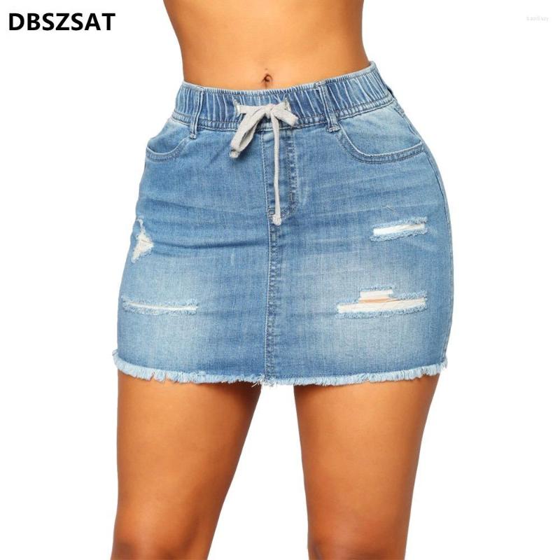 Skirts 2023 Spring Arrival High Waist Double Pockets Slim Bodycon Short Denim Skirt Women GH191, Sky blue
Skirts 2023 Spring Arrival High Waist Double Pockets Slim Bodycon Short Denim Skirt Women GH191, Sky blue